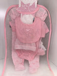 5 piece gift bag babygrow set