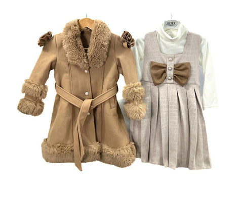 Dontello dress and coat set