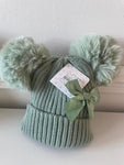 Bow hat one size 6 m to 2 years