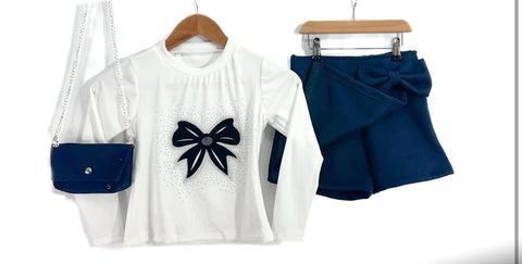 Channel skort set