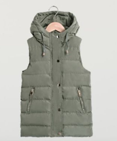 Maria padded gillet