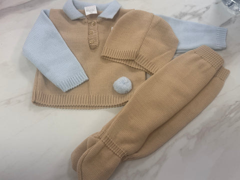 Boys Spanish knitted gift box set