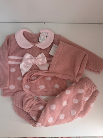 Girls Spanish knitted gift box set