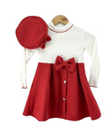 Hayley dress with hat