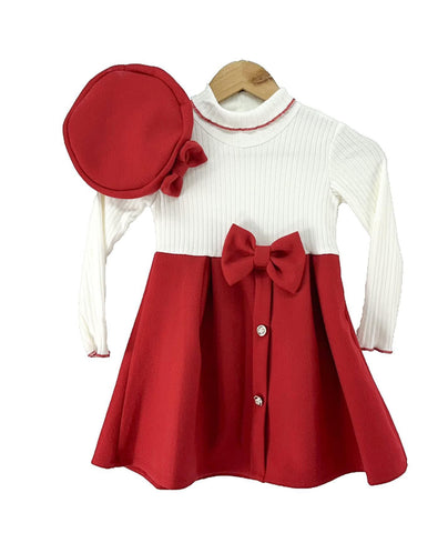 Hayley dress with hat