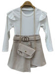 Gucci dress white and beige