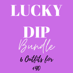 Lucky Dip Bundle 6 random outfits for €40 euro non exchangeable or refundable due to the price clearance