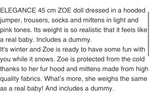 Zoe weighted doll