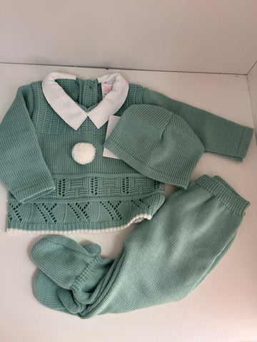 Boys Spanish knitted gift box set