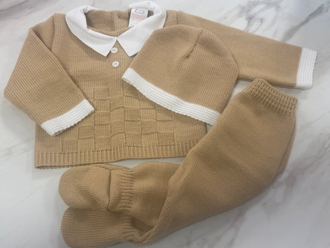 Boys Spanish knitted gift box set