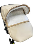 Spanishcar seat pique covers fits Doona  pram can be customised as shown in picture handle separate