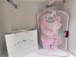 5 piece gift bag babygrow set