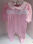 Ellie  smock babygrow