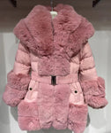 Barbie fur coat pink