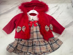 Burberry dress and coat
