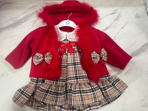 Burberry dress and coat