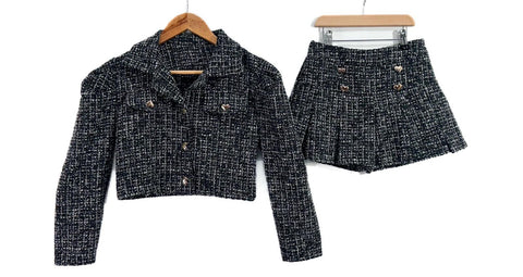 Tweed blazer sets