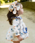 Ella confeccion collection comes withbonnet up to age 4 bow age5and 6 years