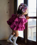 Ella confeccion collection comes withbonnet up to age 4 bow age5and 6 years