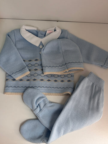 Boys Spanish knitted gift box set