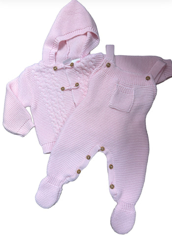 Baby Spanish knitted dungaree