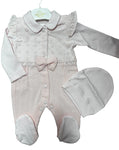 Emma  baby grow pink