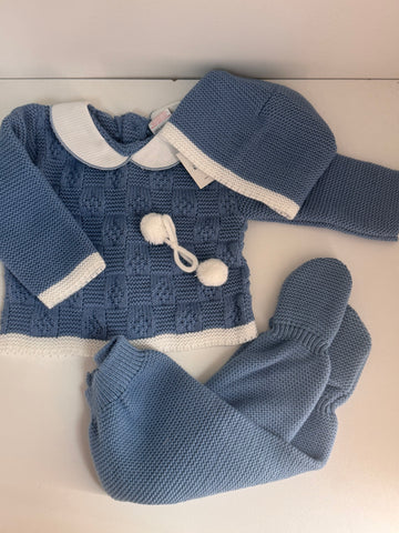 Boys Spanish knitted gift box set