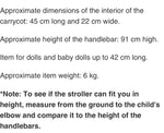 Sophie twin pram
