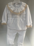 Smock velour 2 piece