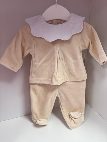 Velour babygrow