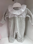 Velour babygrow