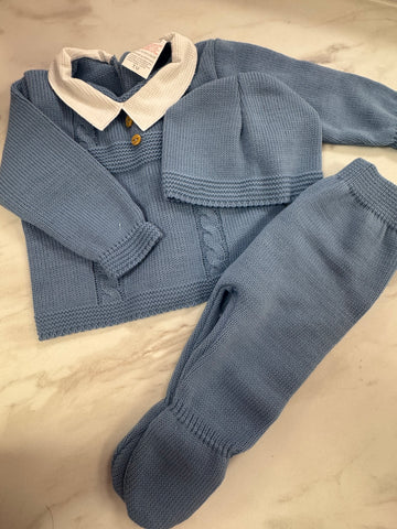 Boys Spanish knitted gift box set
