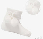 White  ankle sock