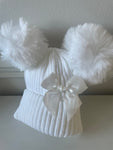 Bow hat one size 6 m to 2 years