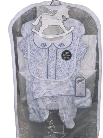 5 piece gift bag babygrow set