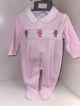 Velour Babygrow