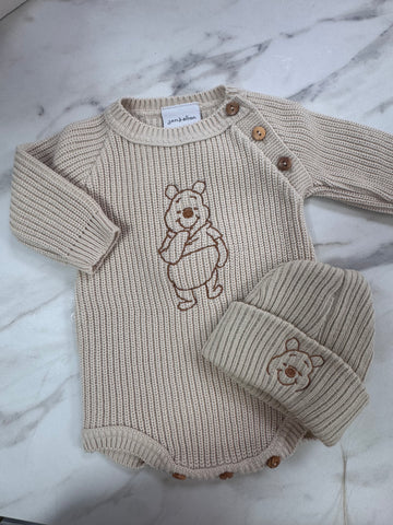 Winnie the Pooh knitted set