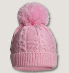 ) Hat pink  tossel