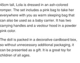 Lola  crying doll