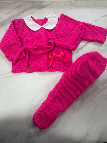 Girls Spanish knitted gift box set