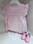 Gingham smock set