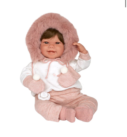 Zoe weighted doll