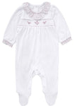 Sally smock babygrow