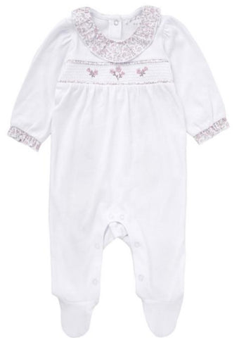 Sally smock babygrow