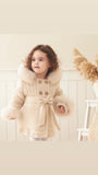 Real fur knitted coat