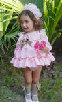 Ella confeccion collection comes withbonnet up to age 4 bow age5and 6 years