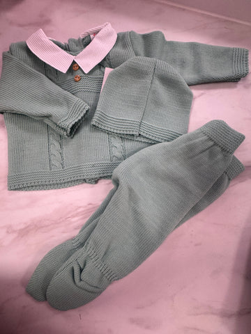 Boys Spanish knitted gift box set