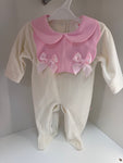 Lillie babygrow -pink