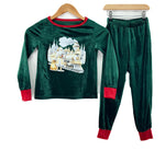 Boys Xmas pjs green