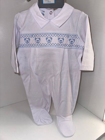 Velour  babygrow